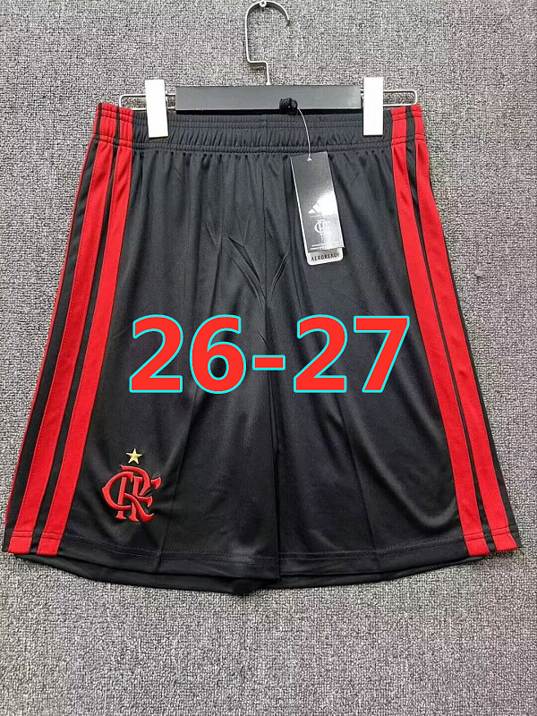 26-27 Flamengo Away Fans Version Shorts S-2XL