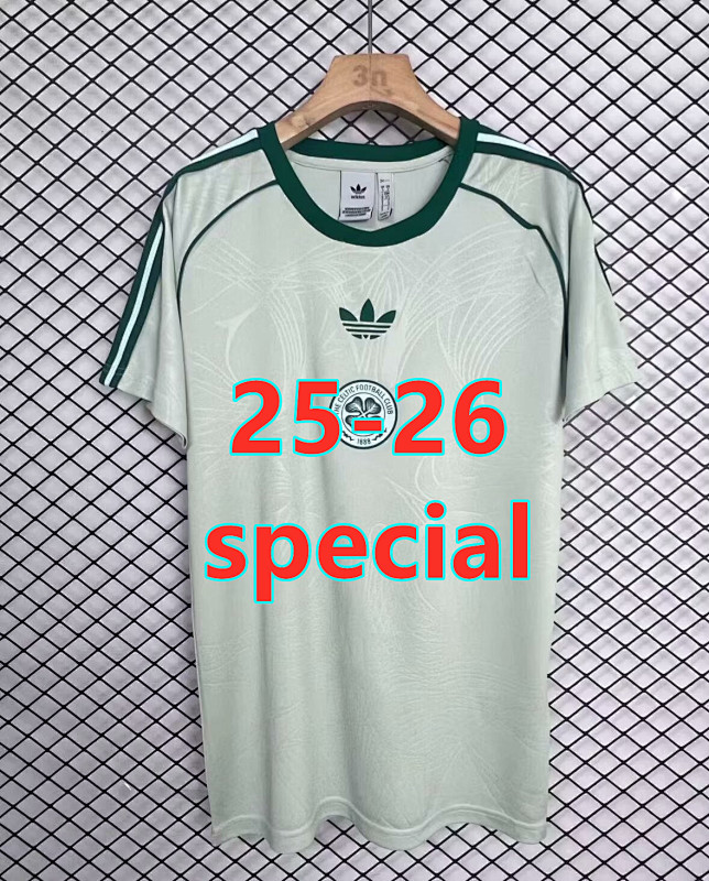 25-26 Celtic Special Fans Version Jersey S-4XL