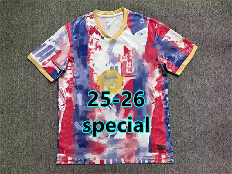 25-26 Barcelona Special Fans Version Jersey S-2XL