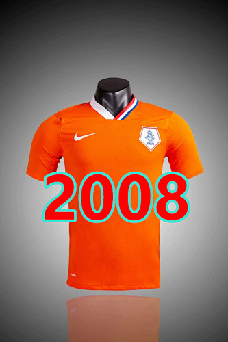 Netherlands Retro TopThai Quality Home Jersey S-2XL