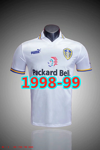 Leeds United Retro TopThai Quality Home Jersey S-2XL