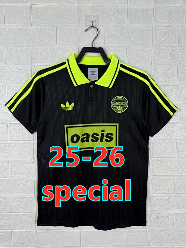 25-26 Oasis Special Fans Version Jersey S-4XL