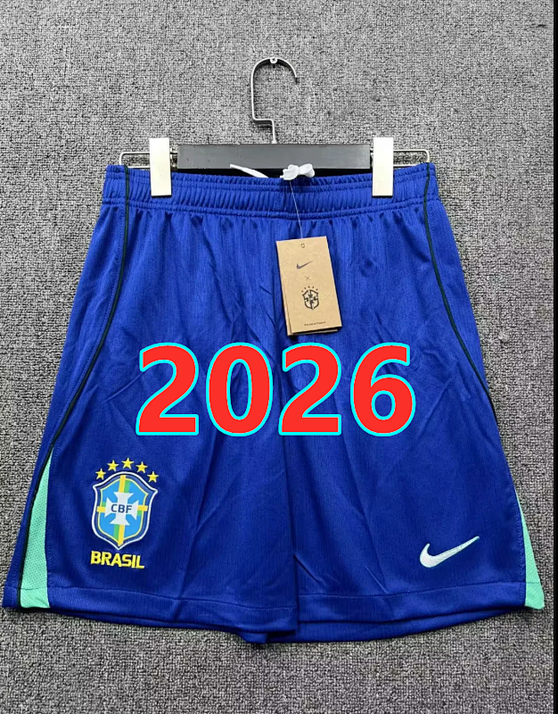 Brazil Home Fans Version Shorts S-2XL
