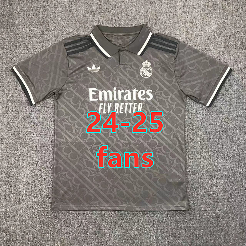 24-25 Real Madrid Third Fans Version Jersey S-4XL