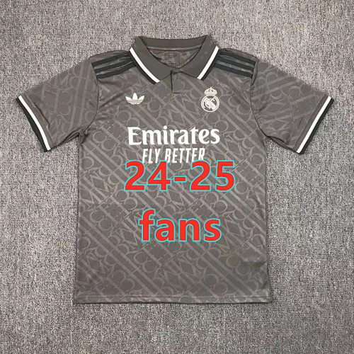 24-25 Real Madrid Third Fans Version Jersey S-4XL