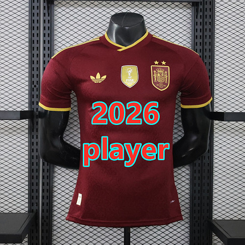 Spain Third Player With 2 Stars Jersey S-3XL 2