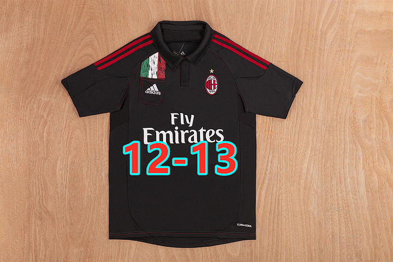 12-13 AC Milan Away Retro Jersey S-2XL AC