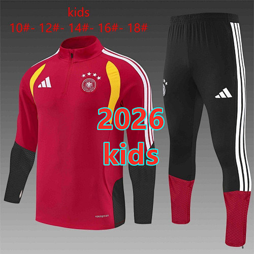 Germany Kids Long Sleeve Tracksuit 10 -18