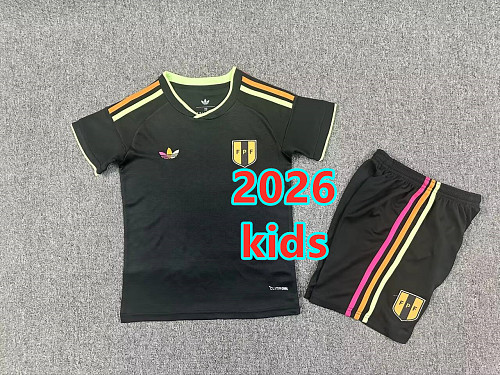 Peru Away Kids Jersey+shorts Kit 16 -28