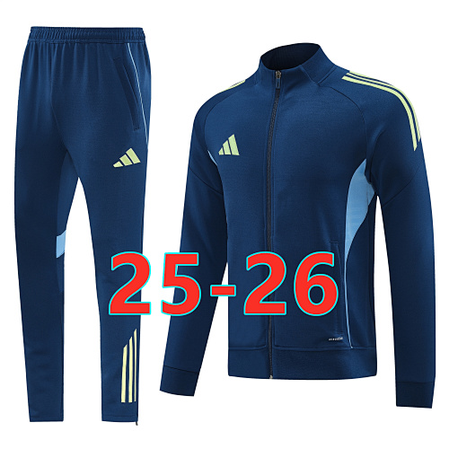 Adidas 25-26 A-D Long Zipper Jacket S-2XL