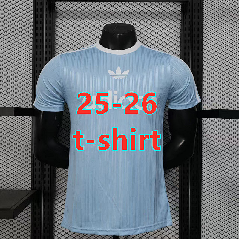 25-26 A-D Player Version Short Sleeve T-shirt S-2XL T