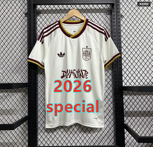 Spain Special Fans Version Jersey S-4XL