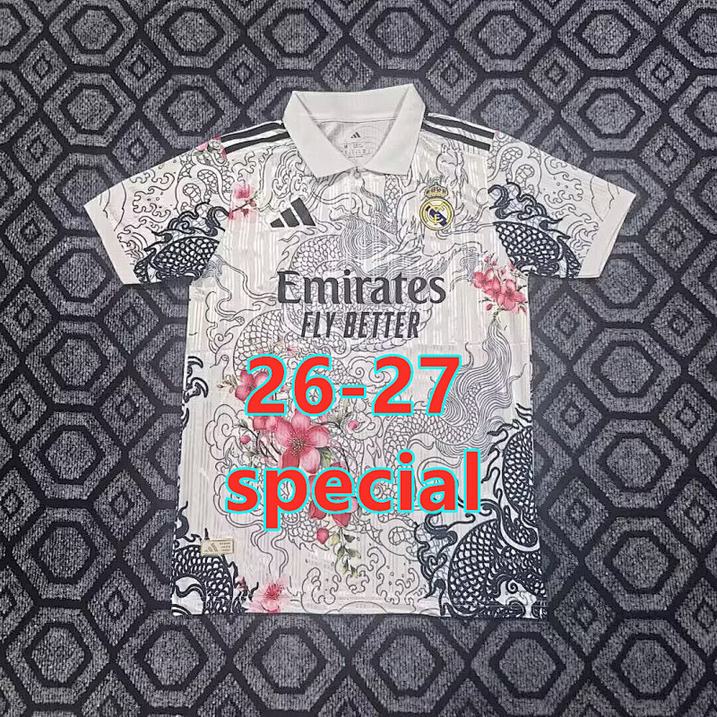 26-27 Real Madrid Special Fans Version Jersey S-4XL