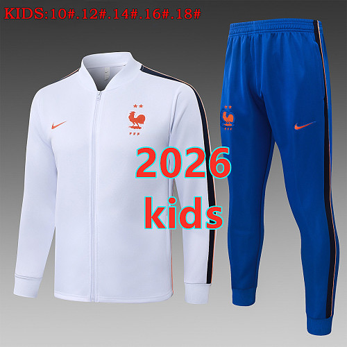 France Kids Long Zipper Jacket 10- 18