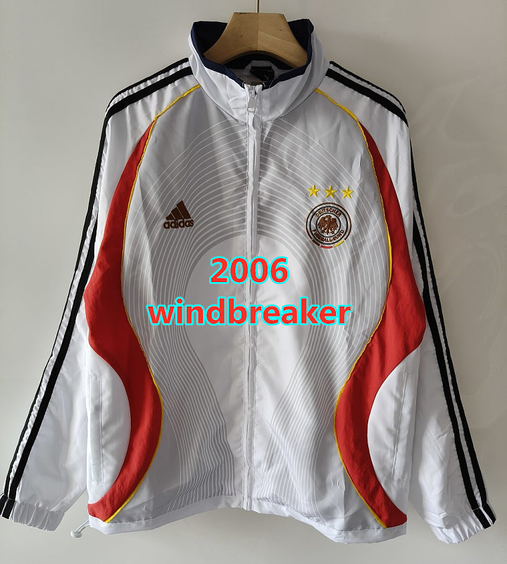 Germany Retro Embroidery Windbreaker S-2XL