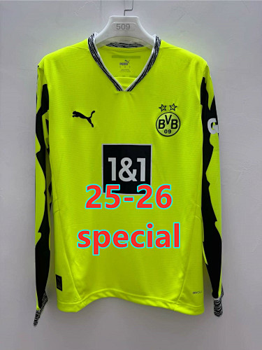 25-26 Dortmund Special Fans Long Jersey S-2XL