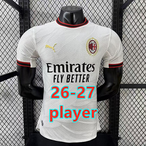 26-27 AC Milan Away Player Version Jersey S-2XL AC