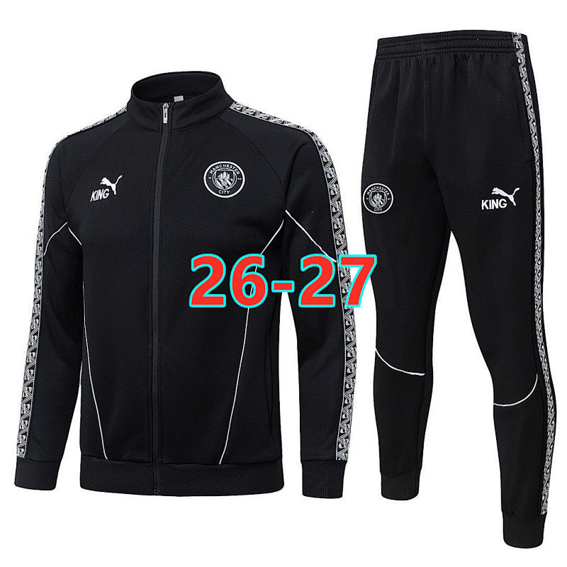 26-27 Manchester City Long Zipper Jacket S-2XL