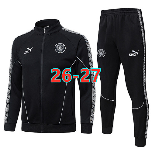 26-27 Manchester City Long Zipper Jacket S-2XL
