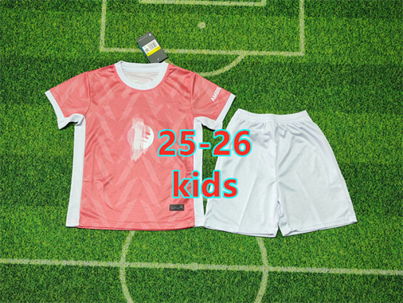 25-26 Barcelona Special Kids Jersey+shorts Kit 16 -28