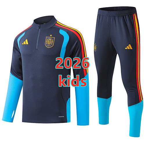 Spain Kids Long Sleeve Tracksuit 10 -18