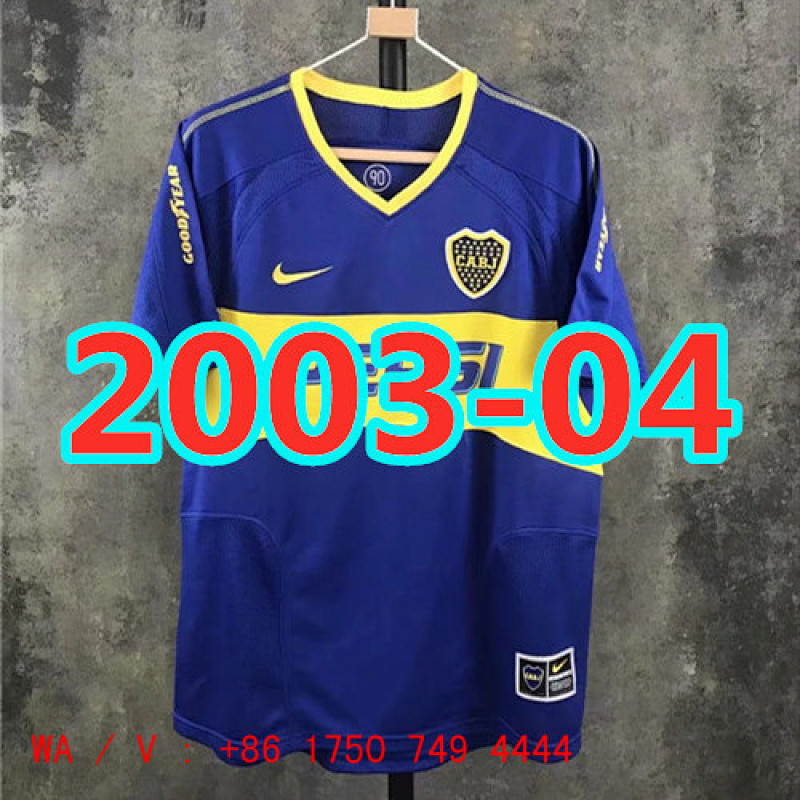 Boca Juniors Retro Home Jersey S-Xxl