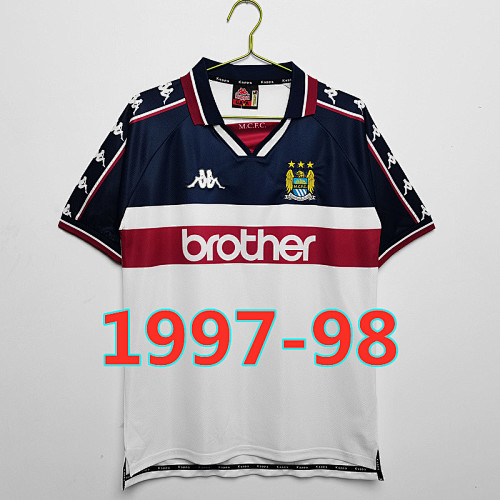Manchester City Retro Away Jersey S-2XL