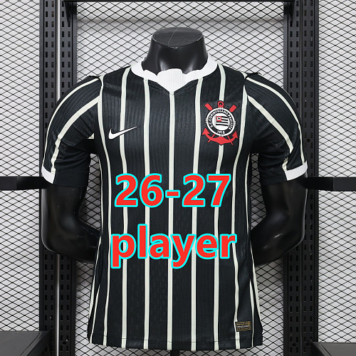 26-27 Corinthians Away Player Version Jersey S-4XL