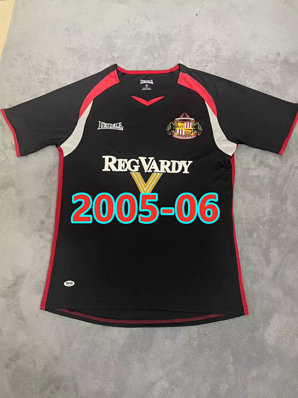05-06 Sunderland Away Retro Jersey S-2XL