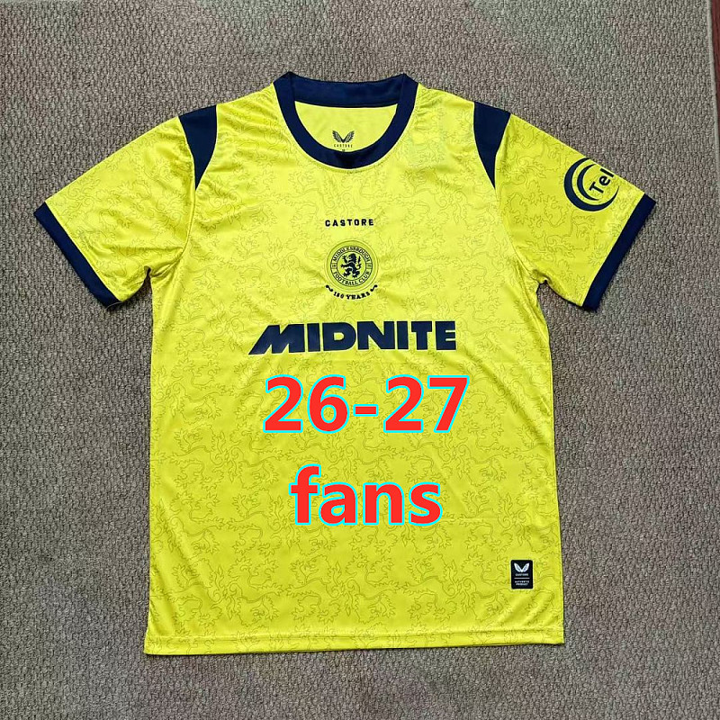 26-27 Middlesbrough Third Fans Version Jersey S-4XL