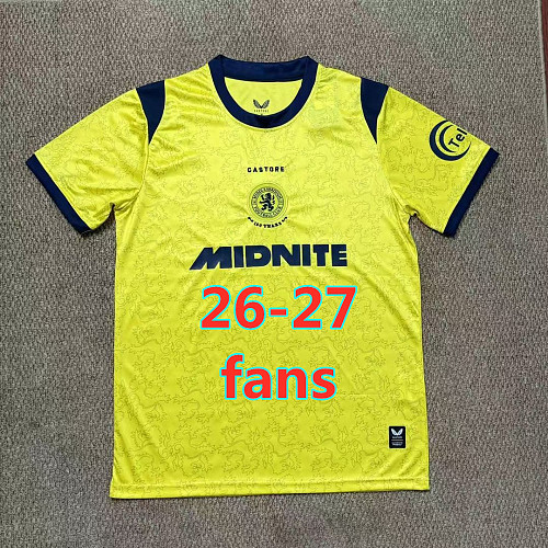 26-27 Middlesbrough Third Fans Version Jersey S-4XL