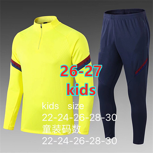 26-27 Barcelona Kids Long Sleeve Tracksuit 22 -30