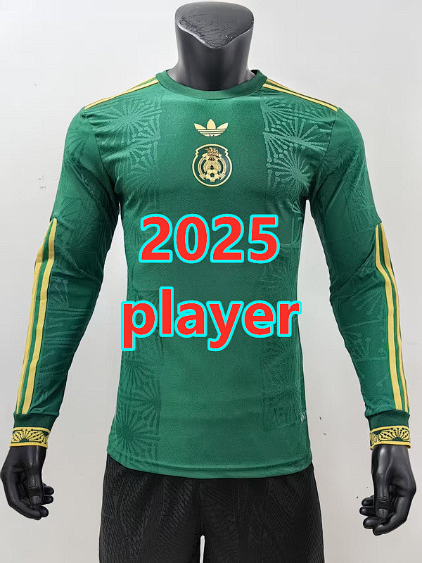 Mexico Special Player Long Jersey S-2XL