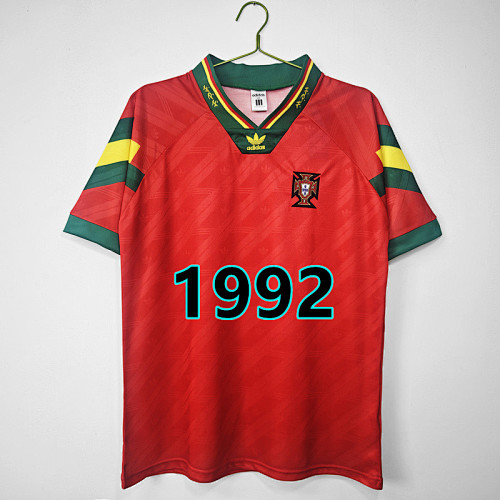 Portugal Home Retro Jersey S-2XL