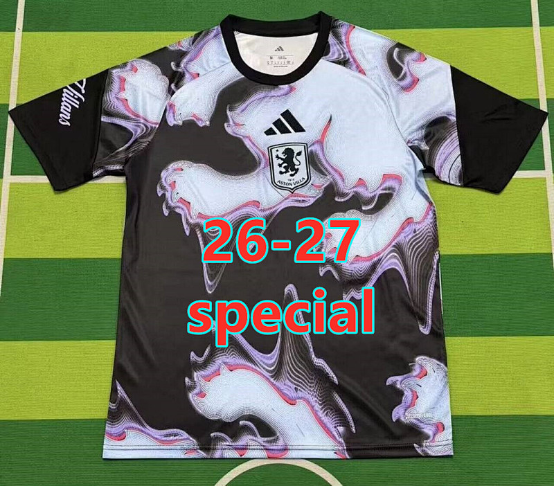 26-27 Aston Villa Special Fans Version Jersey S-4XL