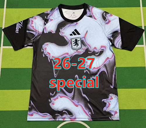 26-27 Aston Villa Special Fans Version Jersey S-4XL