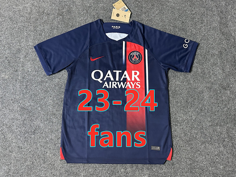 Balenciaga Paris Psg Fans Version 23-24 Home Jersey S-2XL