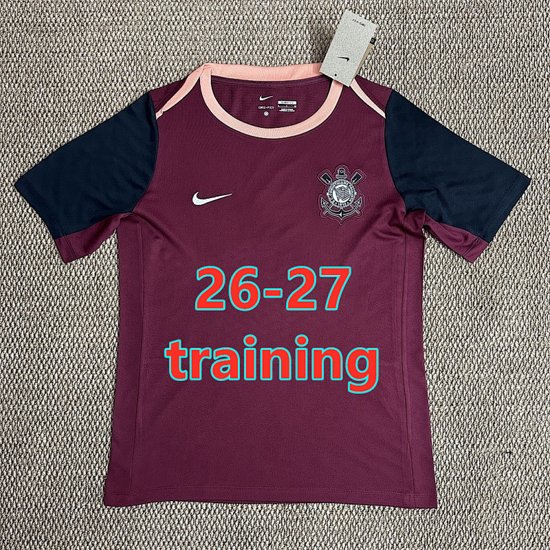 26-27 Corinthians Training Fans Version Jersey S-4XL