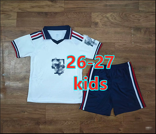 26-27 Bayern Away Kids Jersey+shorts Kit 16 -28