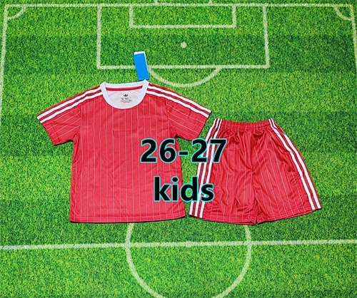 26-27 Manchester United Retro Kids Jersey+shorts Kit 16 -28