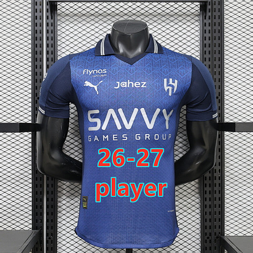 26-27 Al-Hilal Saudi Special Player Version Jersey S-2XL