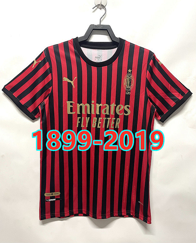 AC Milan Anniversary Retro Jersey S-2XL