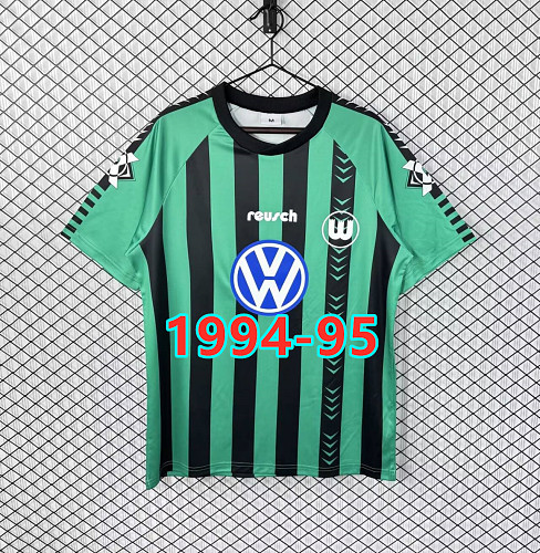 Wolfsburg Away Retro Fans Version Jersey S-2XL