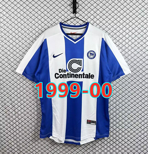 Hertha Home Retro Fans Version Jersey S-2XL