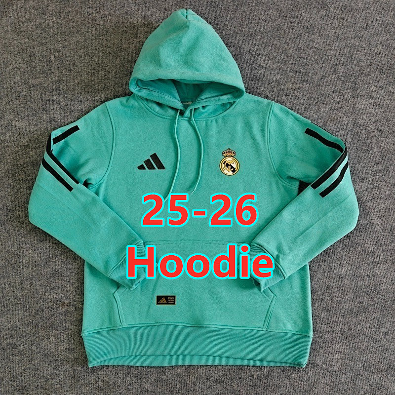25-26 Real Madrid Player Version Hoodie S-2XL