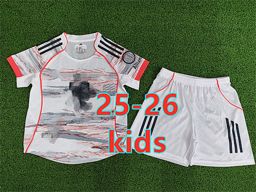 Fifa 25-26 Bayern Away Kids Player Jersey+shorts Kit 16 -28