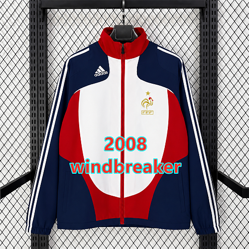 France Retro Windbreaker S-2XL
