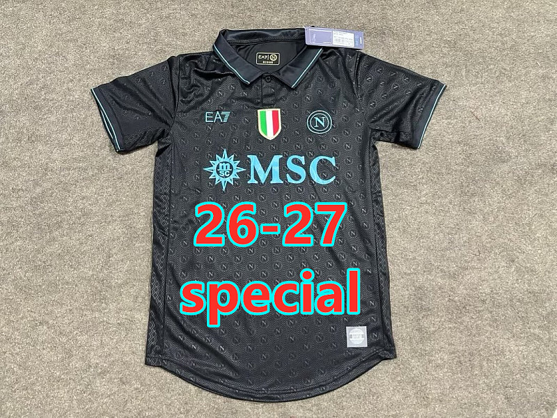 26-27 Napoli Special Fans Version Jersey S-2XL
