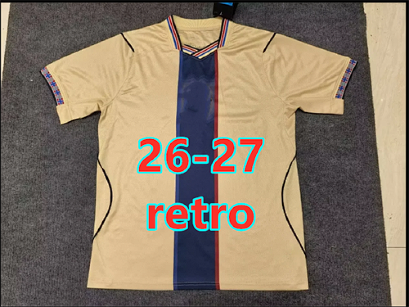 26-27 Barcelona Retro Fans Version Jersey S-2XL