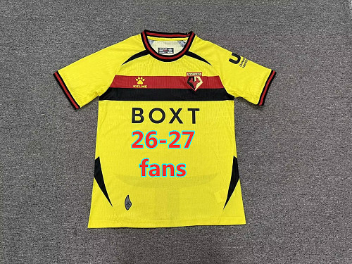 26-27 Watford Home Fans Version Jersey S-4XL